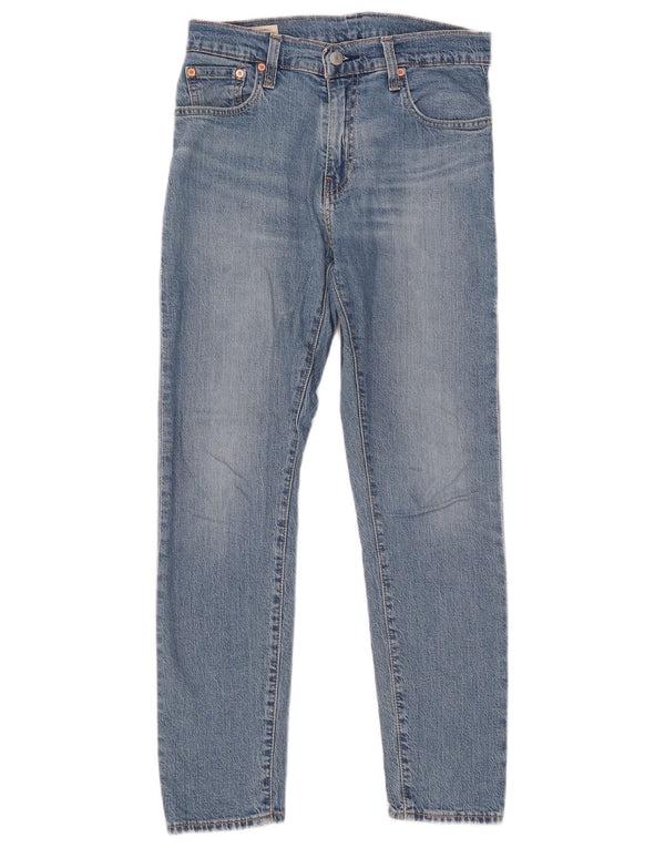Levi's Masculino 512 Slim Tapered Jeans W30 L30 Azul Algodão