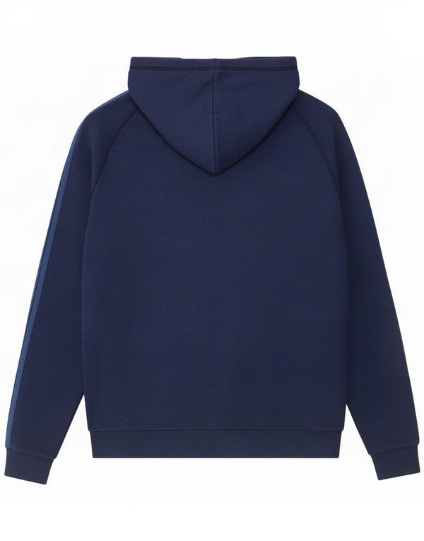 Adidas Mens Zip Hoodie Sweater XL Azul Marinho Algodão