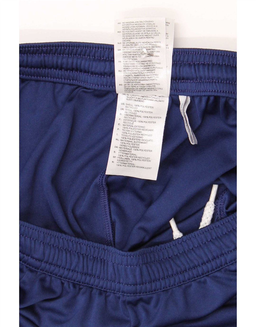 Adidas Masculino Climalite Sport Shorts Médio Azul Marinho Colorblock Poliéster