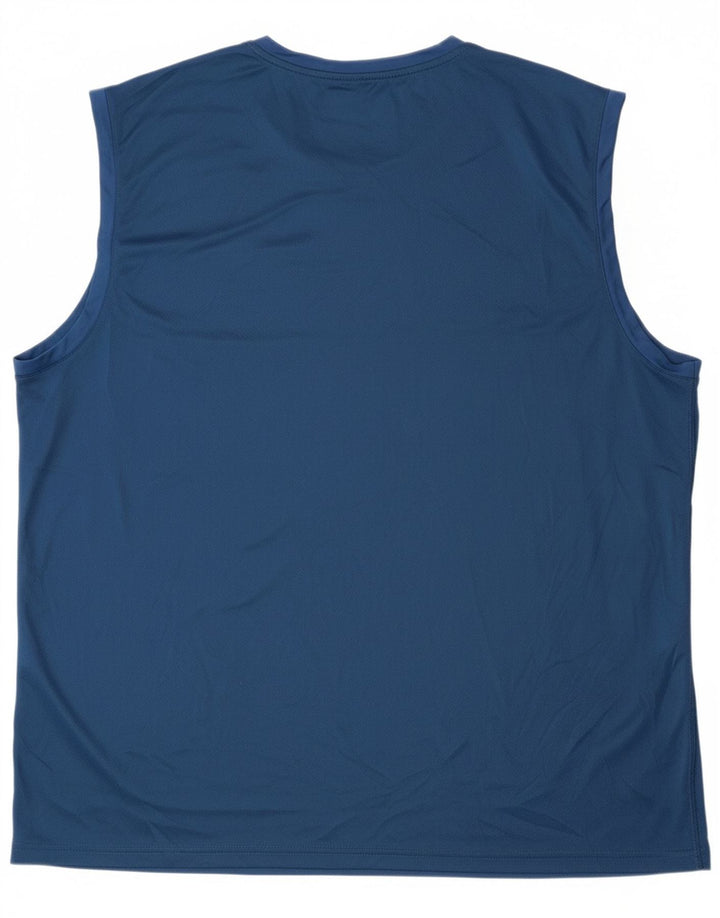 Colete masculino REEBOK Top 2XL poliamida azul