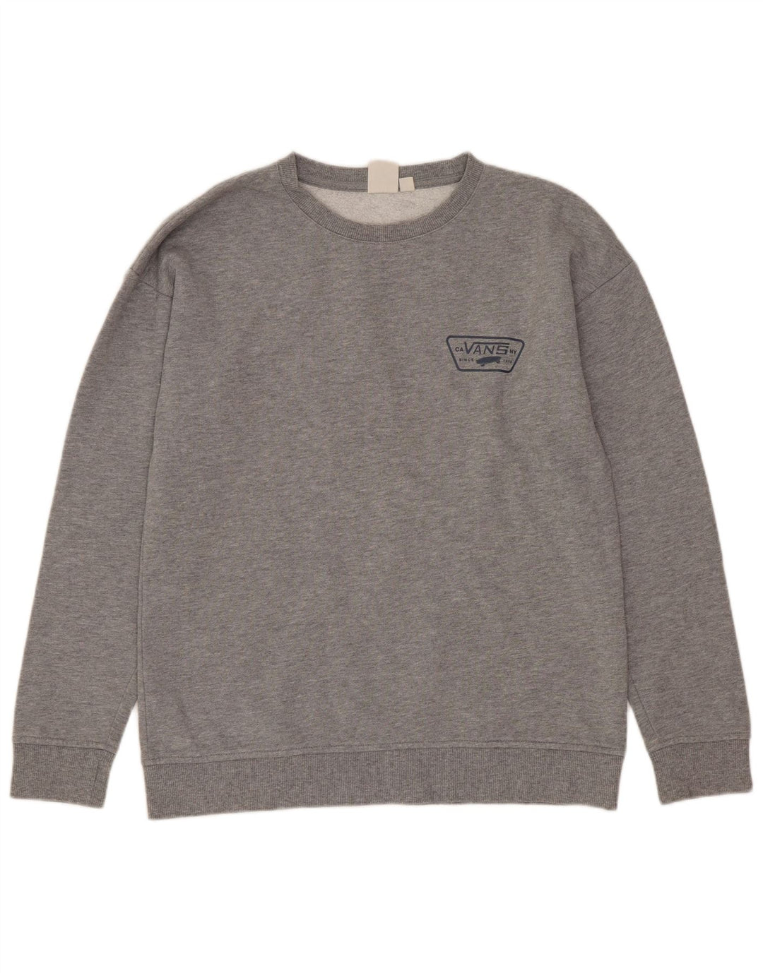 VANS Masculino Gráfico Suéter Jumper XS Cinza