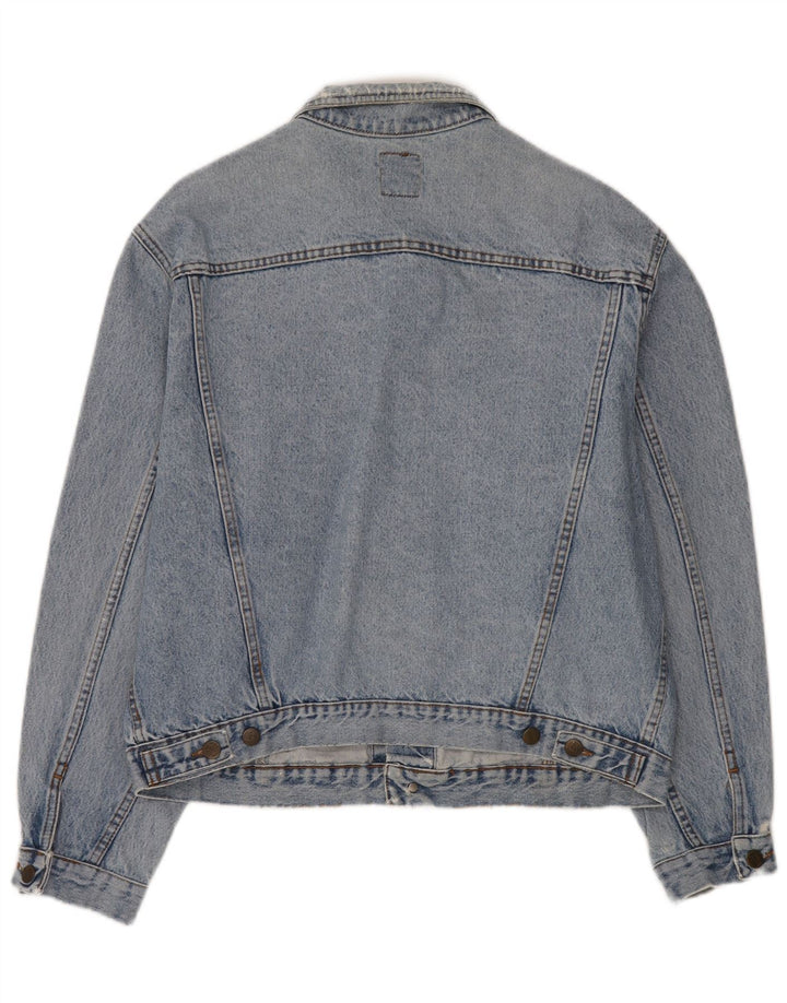 Jaqueta jeans masculina Lee Riders UK 40 grande azul