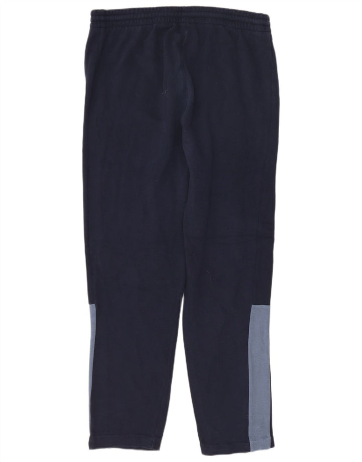 Calça de treino masculina ADIDAS médio azul marinho colorblock