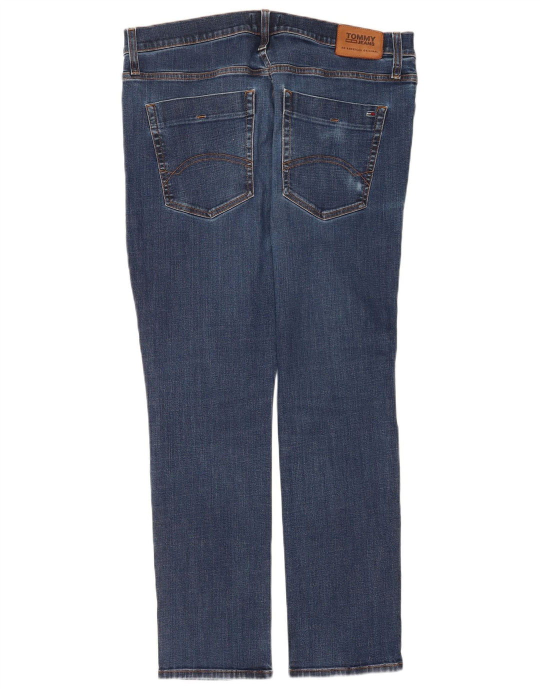 Tommy Hilfiger Masculino Scanton Slim Jeans W38 L32 Azul