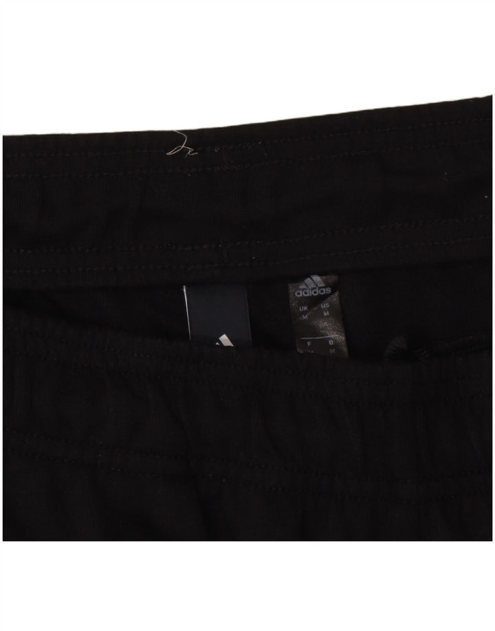 Calças de treino masculinas ADIDAS poliéster preto médio