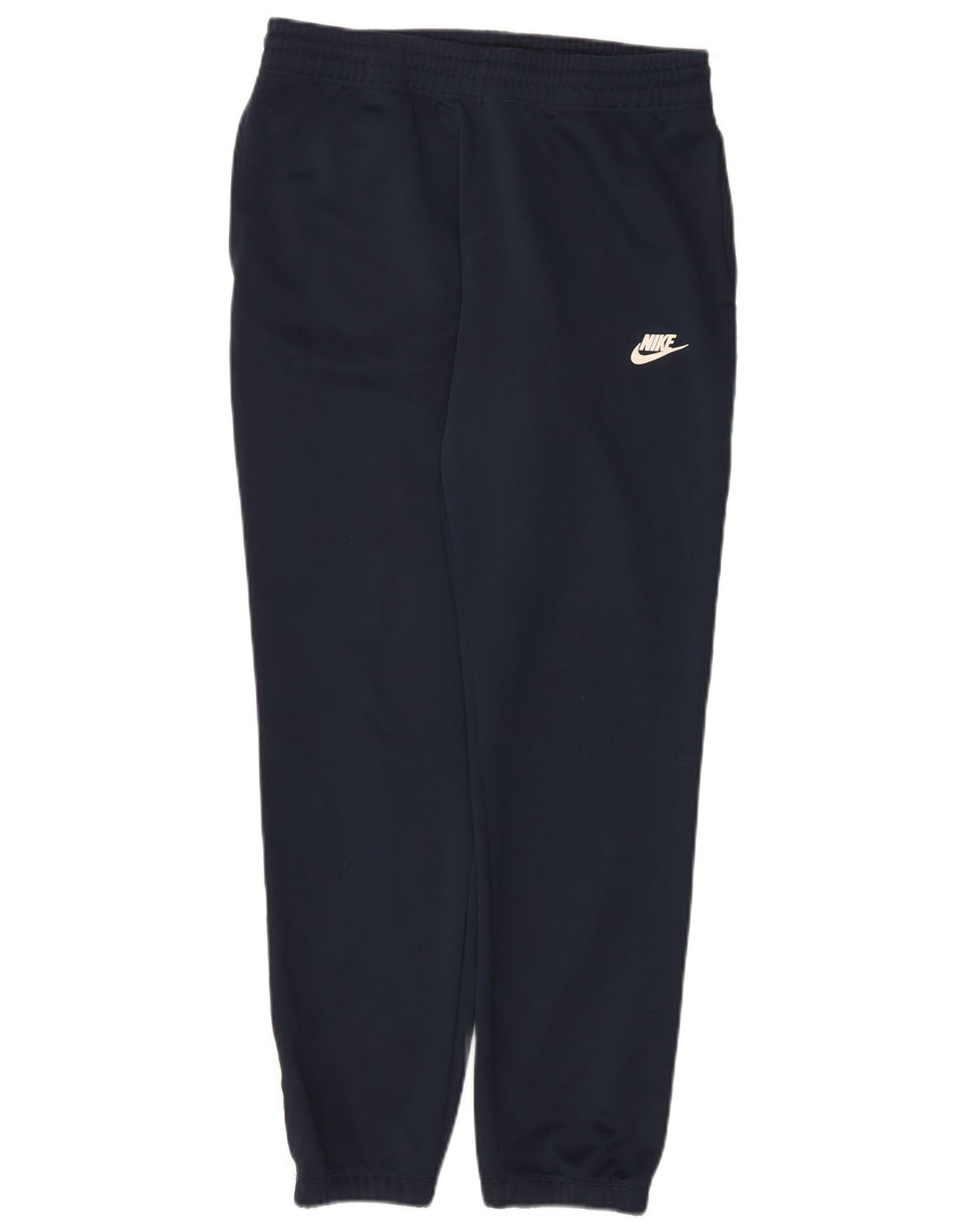 Calça de treino masculina Nike Joggers grande azul marinho colorblock poliéster