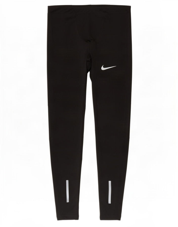 Leggings Nike Dri Fit UK 12 Médio Preto Poliéster