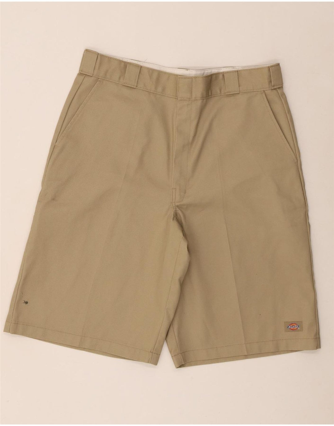 Shorts Chino Masculino Dickies Loose Fit W36 Grande Poliéster Bege