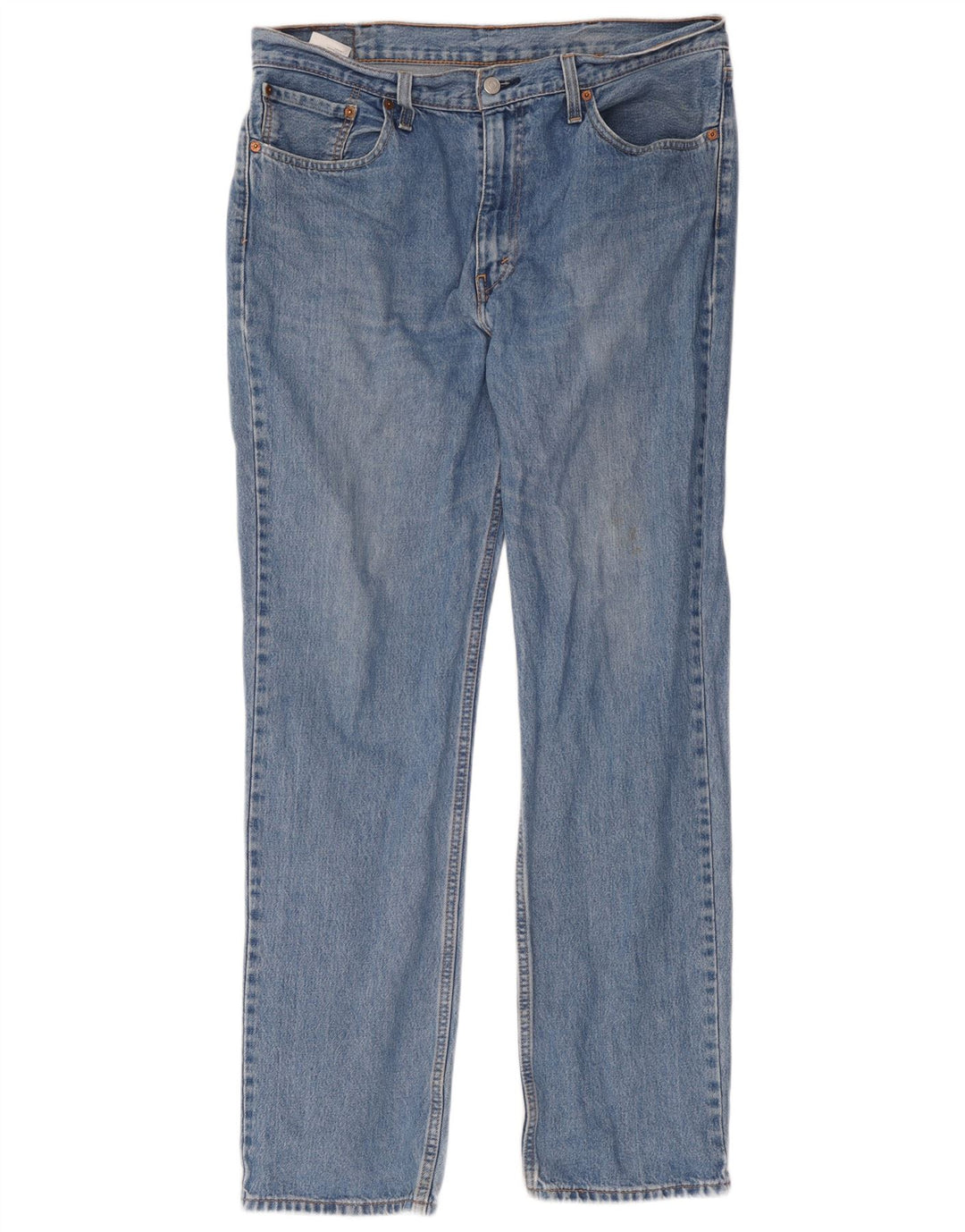 Levi's Masculino 516 Straight Jeans W28 L34 Azul Algodão