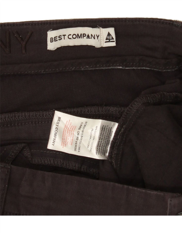 BEST COMPANY Mens Joggers Cargo Trousers IT 48 Medium W36 L32 Brown Cotton Vintage Best Company and Second-Hand Best Company from Messina Hembry 