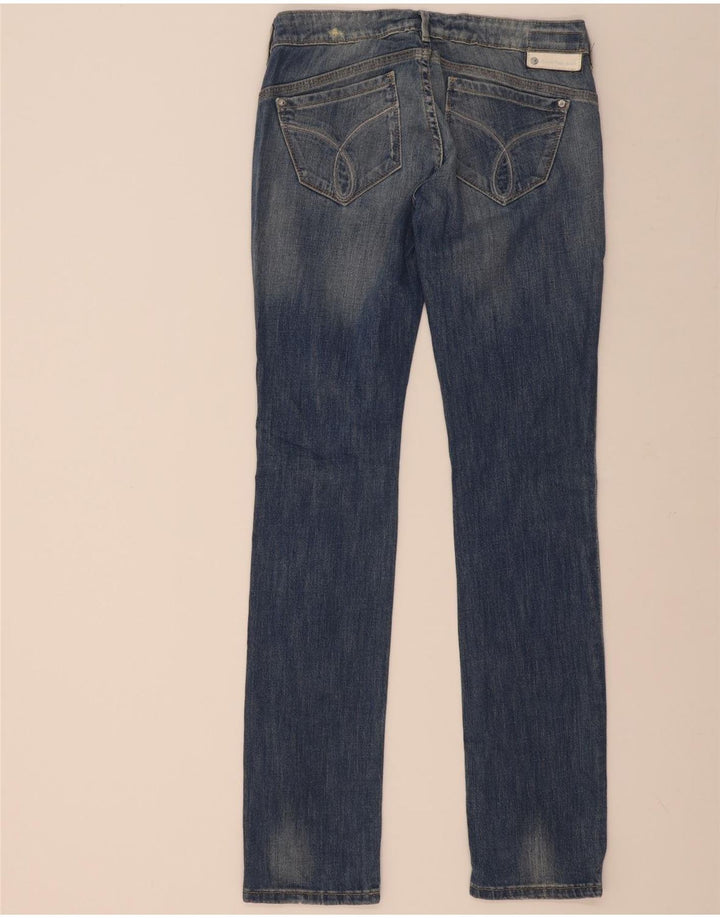 Calvin Klein Jeans Slim Feminino W29 L34 Azul Algodão