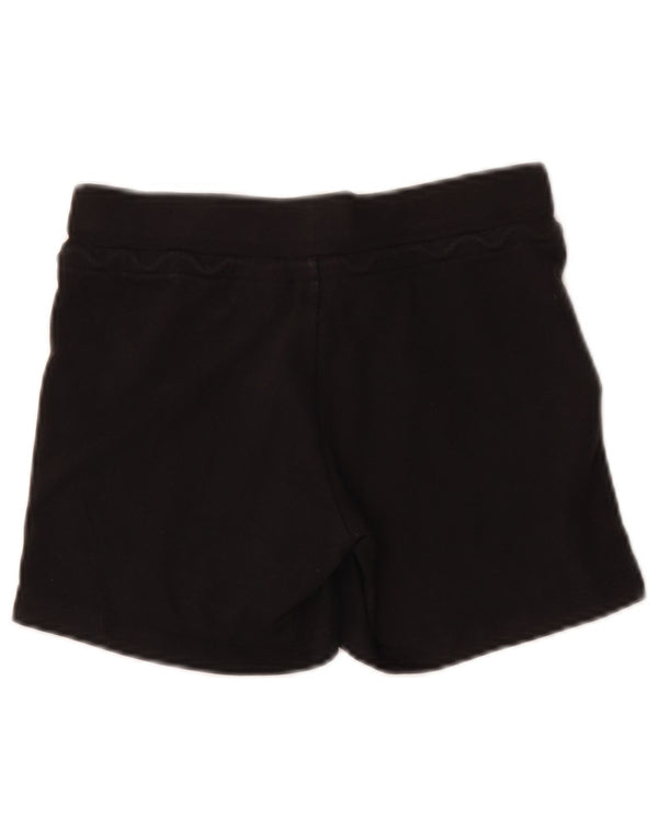 Shorts esportivos femininos Nike UK 6 XS preto algodão esportivo