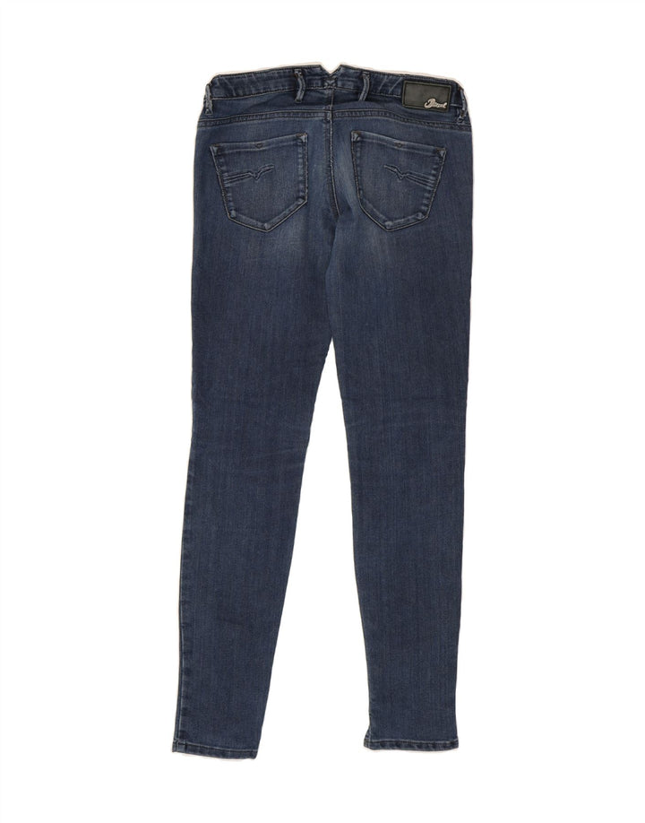 DIESEL Womens Skinny Jeans W27 L32 Blue Cotton Vintage Diesel and Second-Hand Diesel from Messina Hembry 