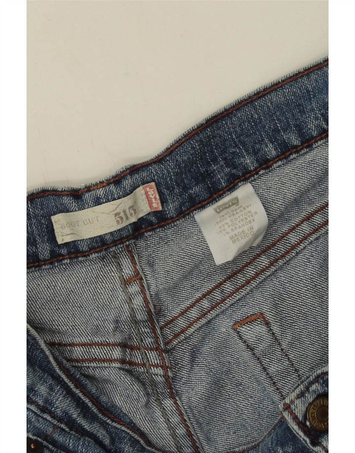 Levi's Masculino 515 Bootcut Jeans W30 L31 Azul Algodão
