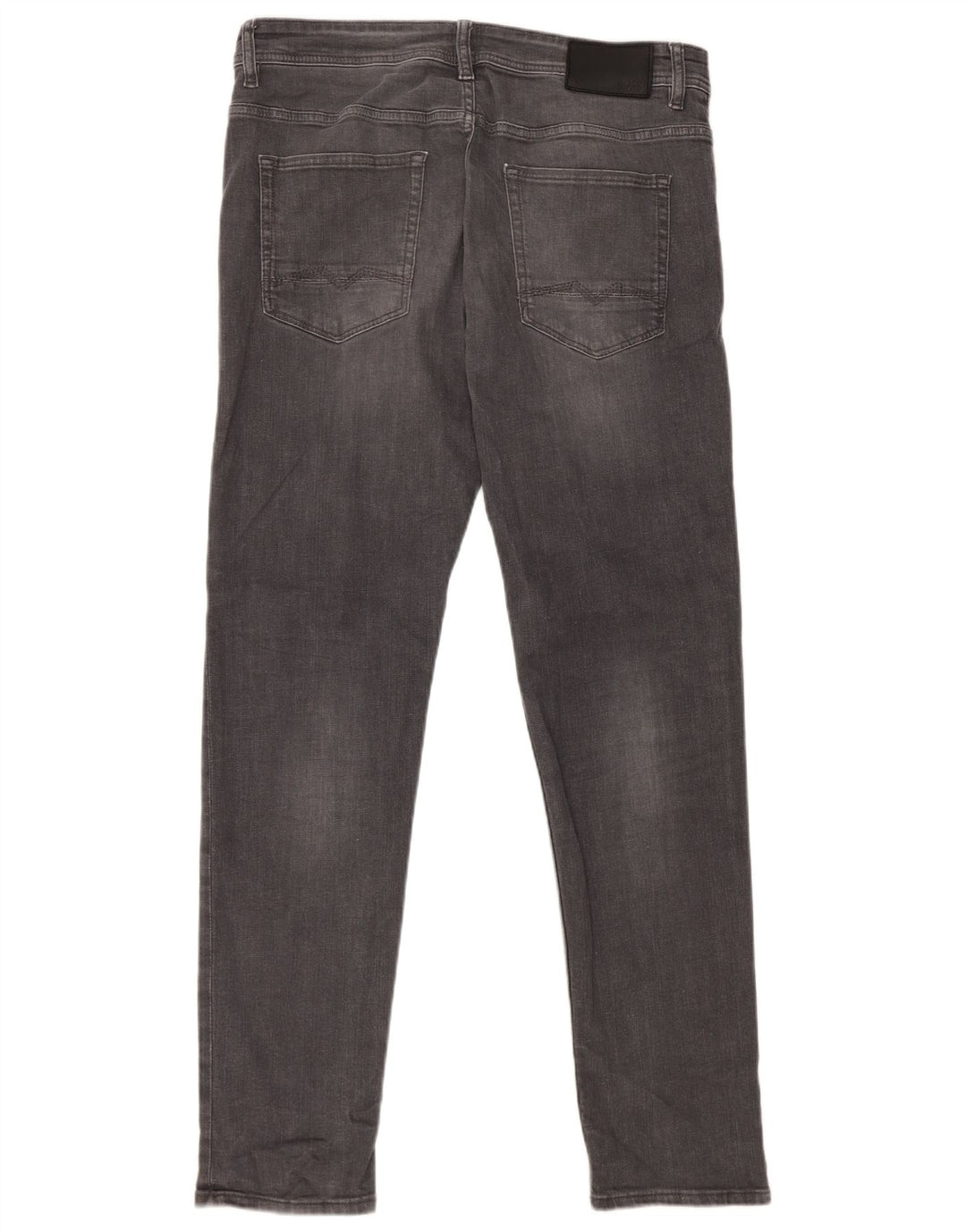 Hugo Boss Calça jeans masculina cônica W32 L31 cinza