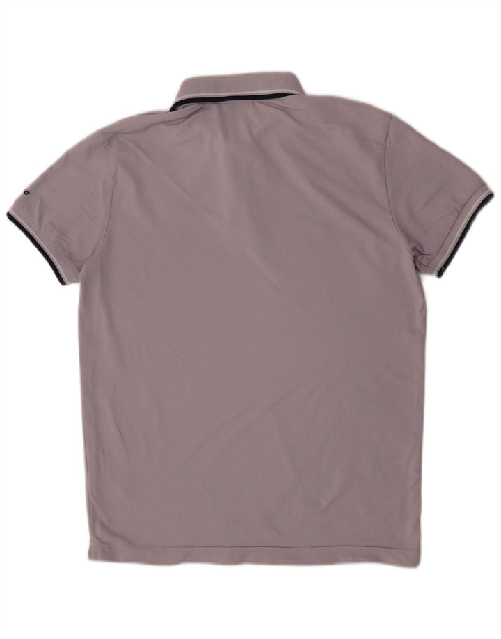Camisa polo masculina Chervo UK 40 poliamida roxa média