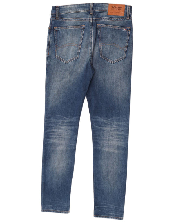 Tommy Hilfiger Mulher Simon Skinny Jeans W32 L30 Azul Algodão