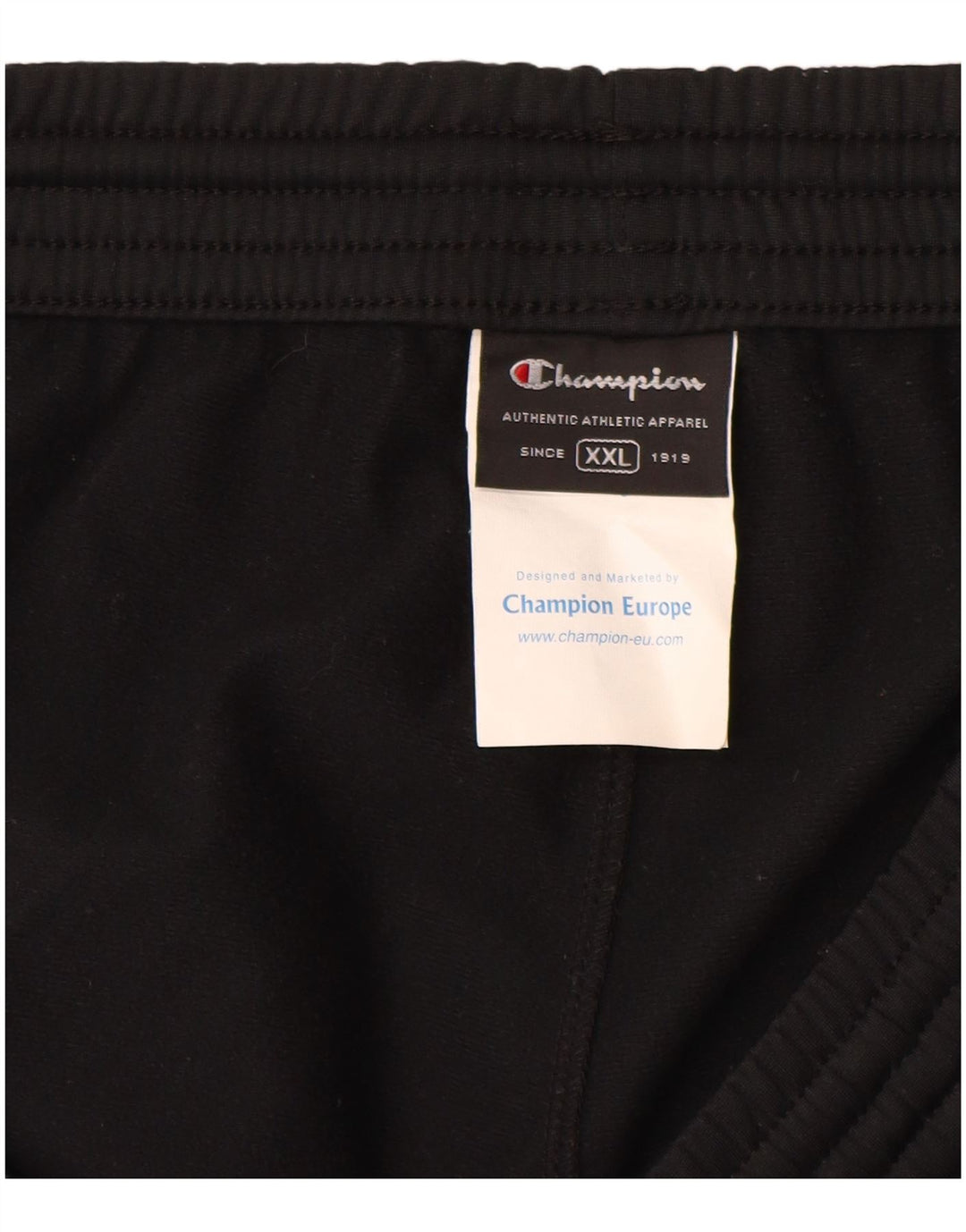 Calça de treino masculina Champion 2XL poliéster preto