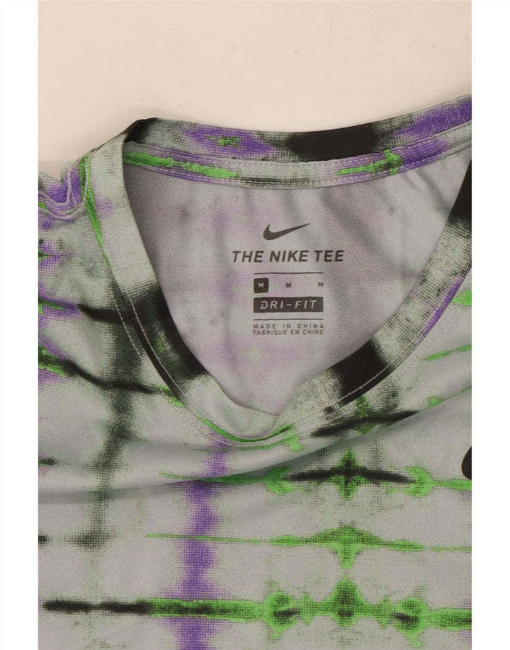 Camiseta masculina Nike Top médio multicolorido Tie Dye