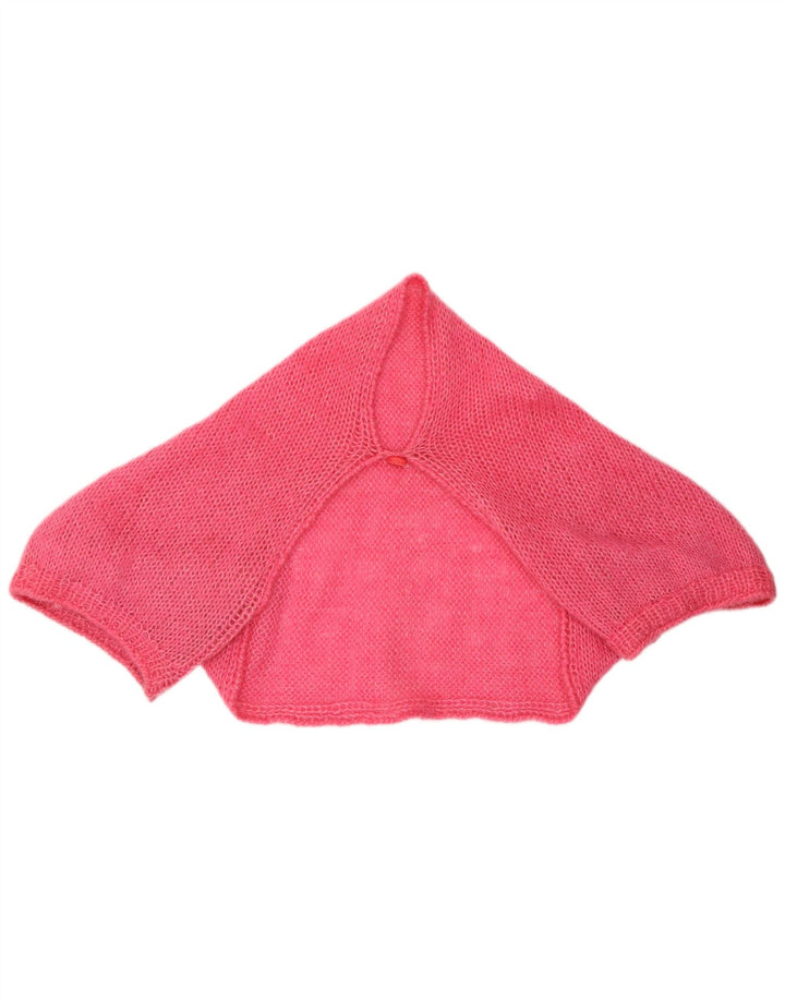 Bolero feminino vintage tamanho único rosa