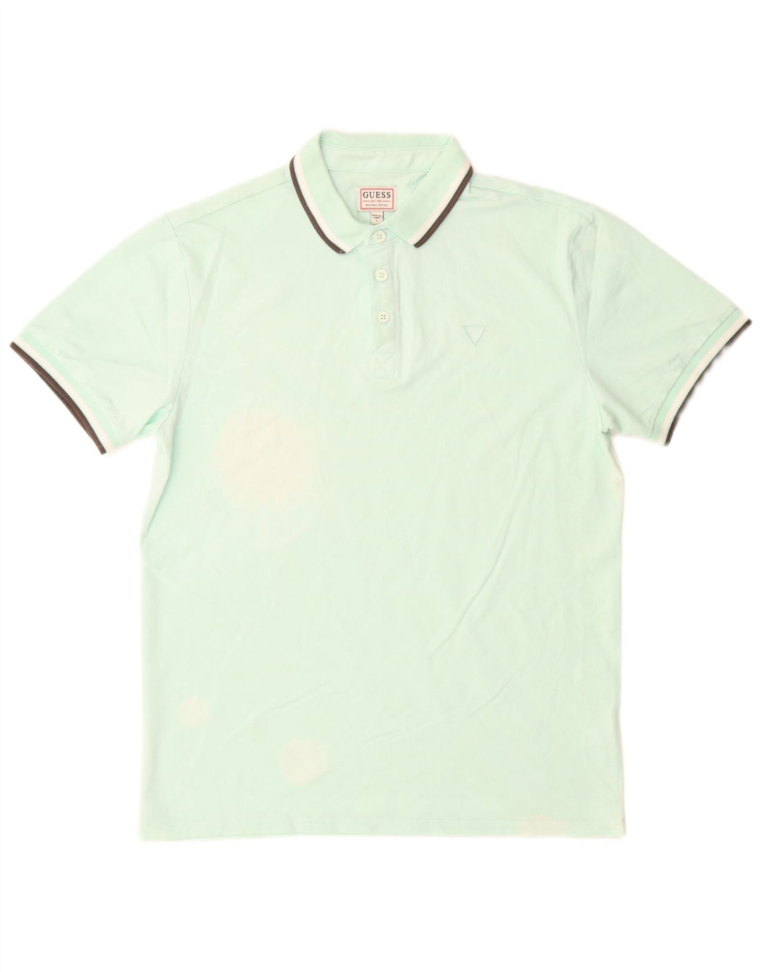 Camisa polo masculina GUESS pequena verde