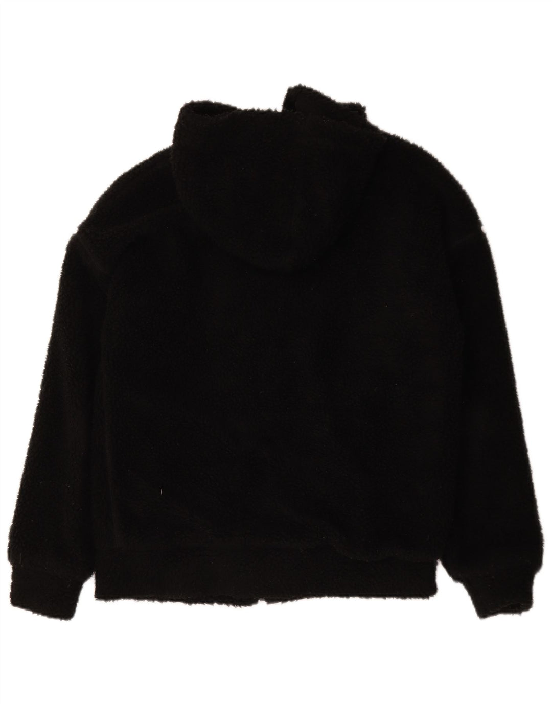 Jaqueta de lã com capuz masculina Mistral UK 38 poliéster preto médio