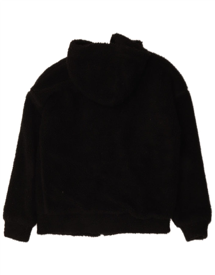 Jaqueta de lã com capuz masculina Mistral UK 38 poliéster preto médio