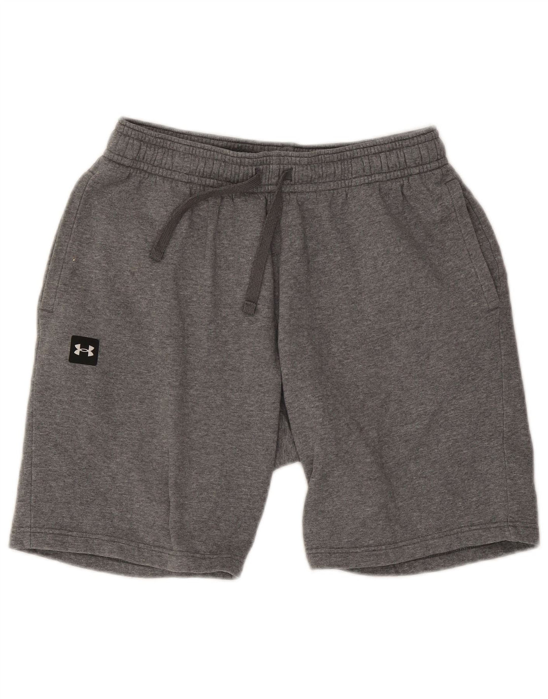 Shorts esportivos masculinos Under Armour grande algodão cinza
