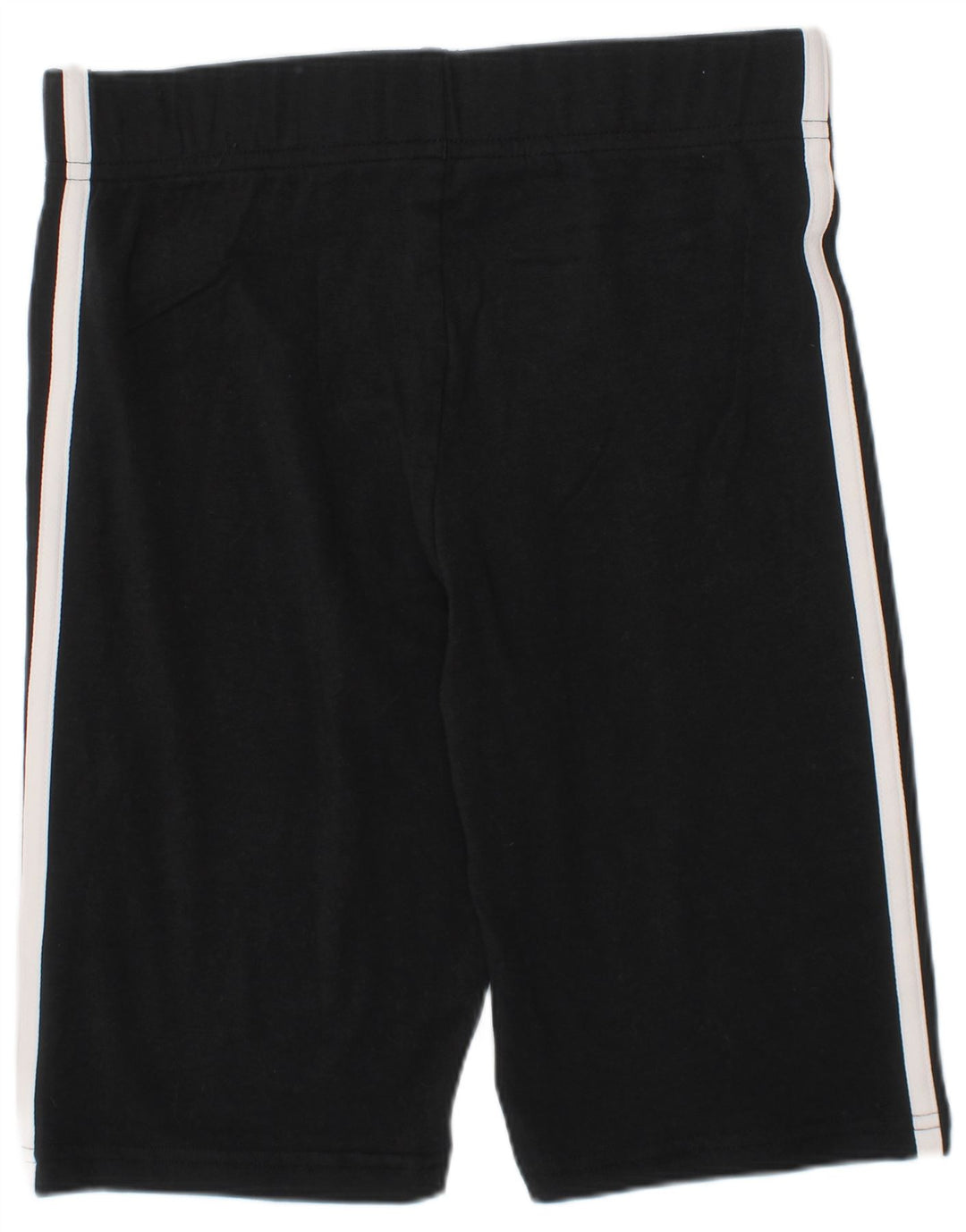 Shorts esportivos femininos Adidas 11-12 anos algodão preto