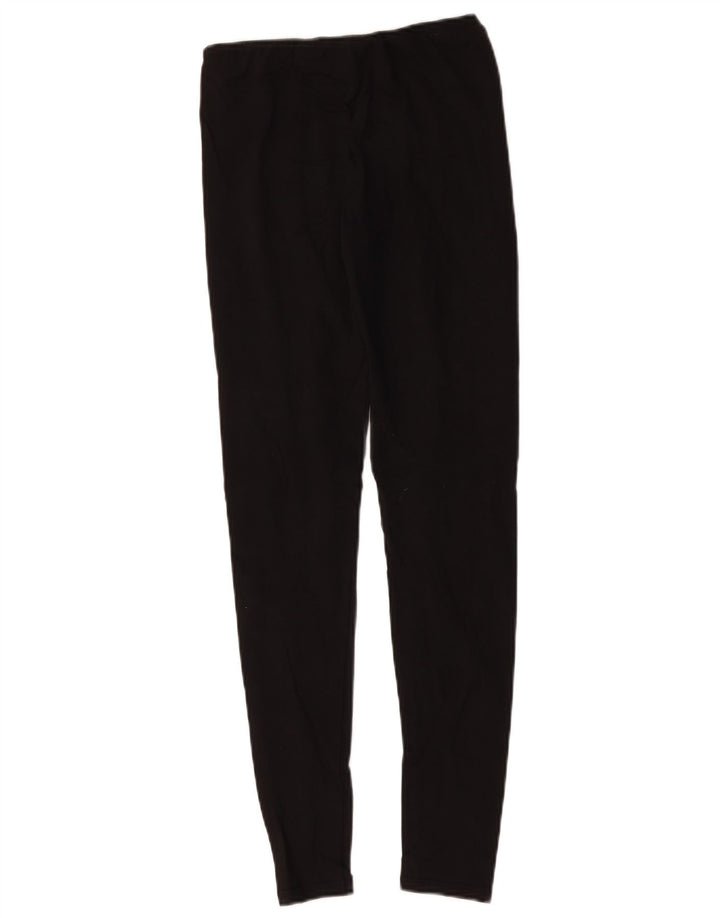 Ellesse Leggings Gráficos Femininos Reino Unido 8 Pequeno Algodão Preto