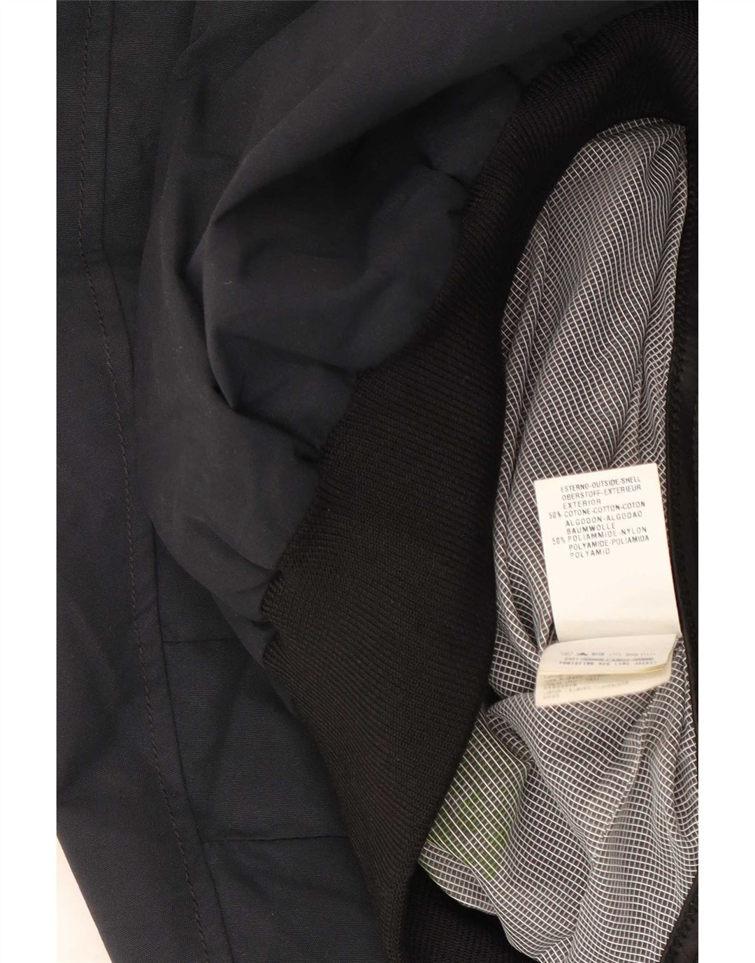 Jaqueta bomber masculina Murphy & Nye UK 42 XL algodão azul marinho