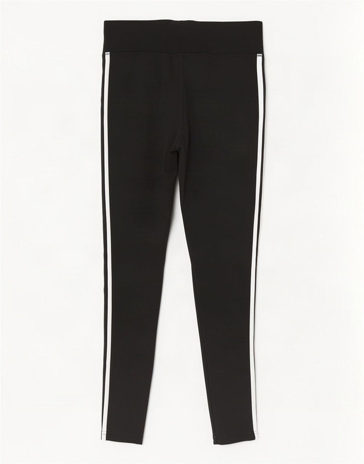 Adidas Womens Climalite Leggings UK 8/10 Pequeno Poliéster Preto