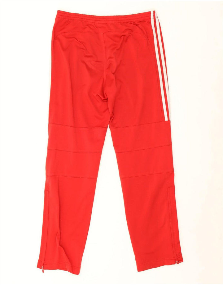 Calças de treino Adidas meninos 13-14 anos vermelho