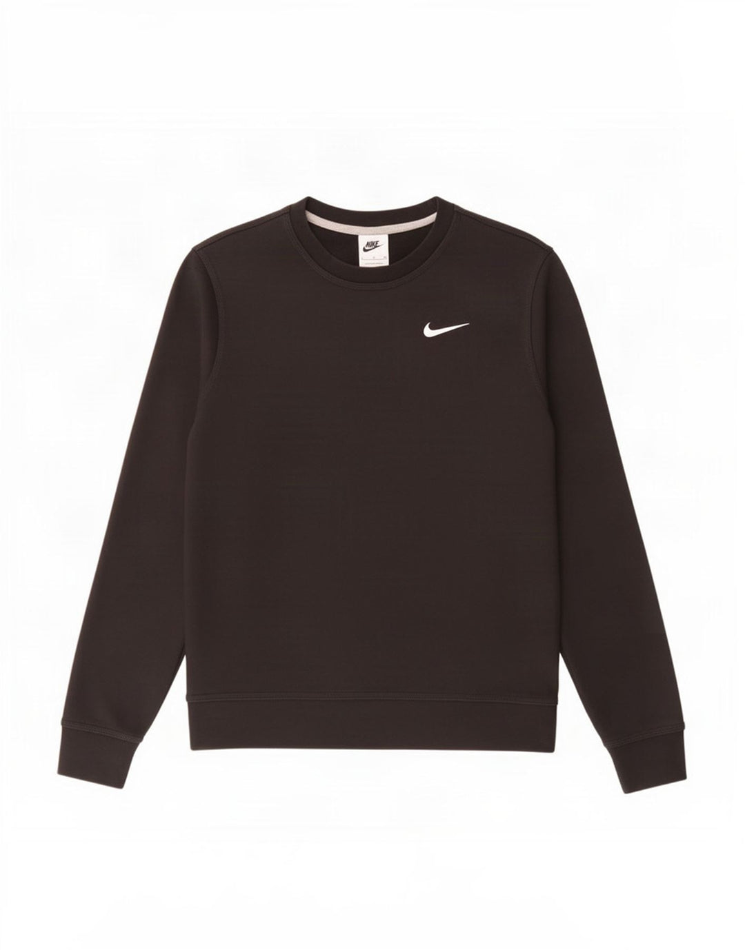 Nike moletom masculino jumper pequeno algodão preto