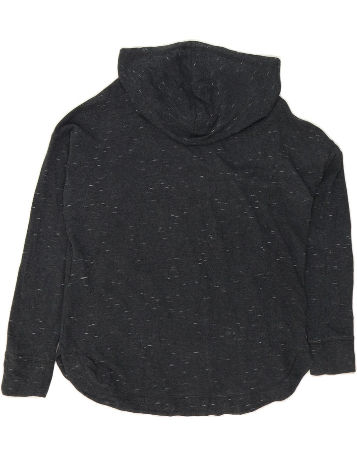 CHAMPION Womens Hoodie Jumper UK 16 Large Grey Flecked Cotton Vintage Champion and Second-Hand Champion from Messina Hembry 