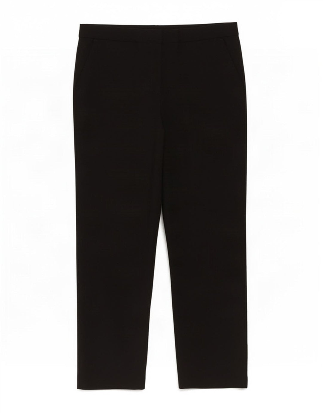 Calça feminina Trussardi reta cortada W32 L26 preta