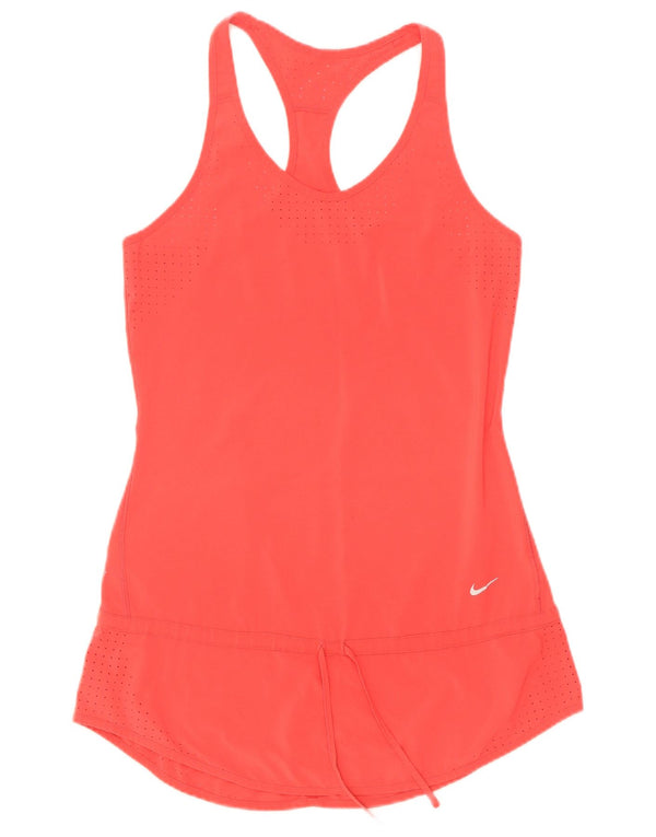 Nike Womens Dri Fit Vest Top UK 6 XS Rosa
