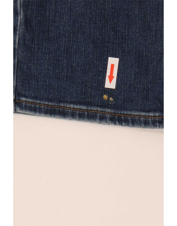 Marks & Spencer Masculino Slim Jeans W40 L31 Azul Algodão
