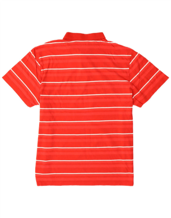 Camisa polo masculina PUMA 2XL listrada vermelha