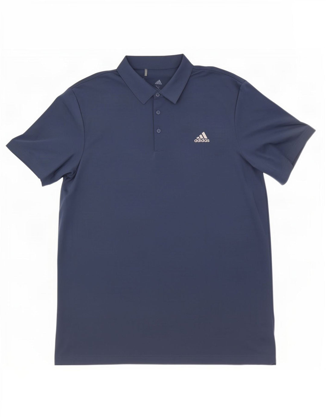 Camisa polo masculina Adidas XL azul marinho poliéster