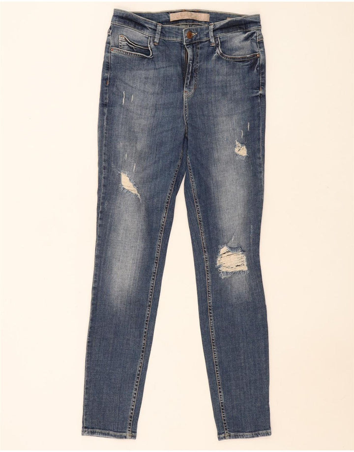 Calça jeans skinny feminina GUESS W30 L30 azul