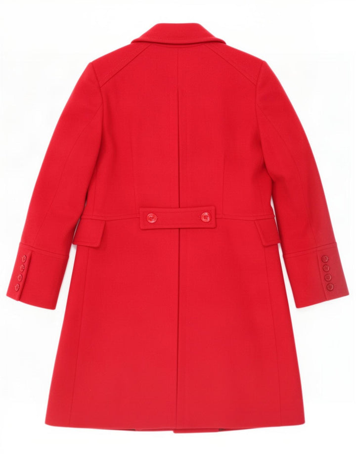 Sobretudo feminino Sisley IT 44 lã vermelha média