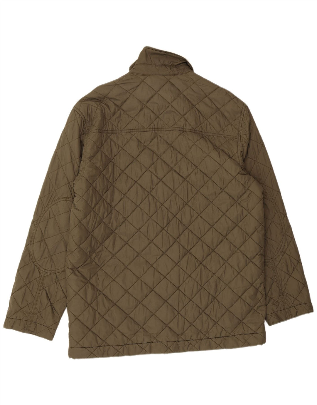 Jaqueta acolchoada masculina CHAPS UK 38 médio cáqui nylon