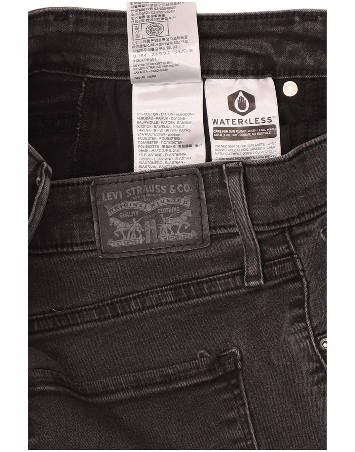 Calça jeans feminina Levi's 725 High Rise Bootcut W32 L32 cinza algodão