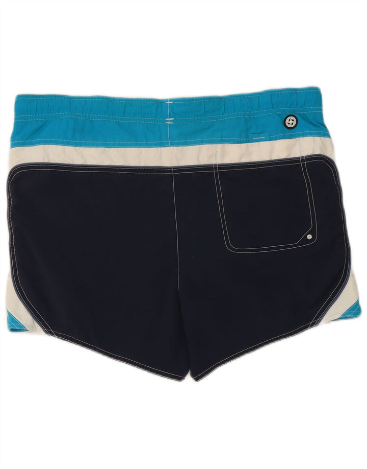 Calções de banho femininos Colmar IT 48 XL azul colorblock poliamida
