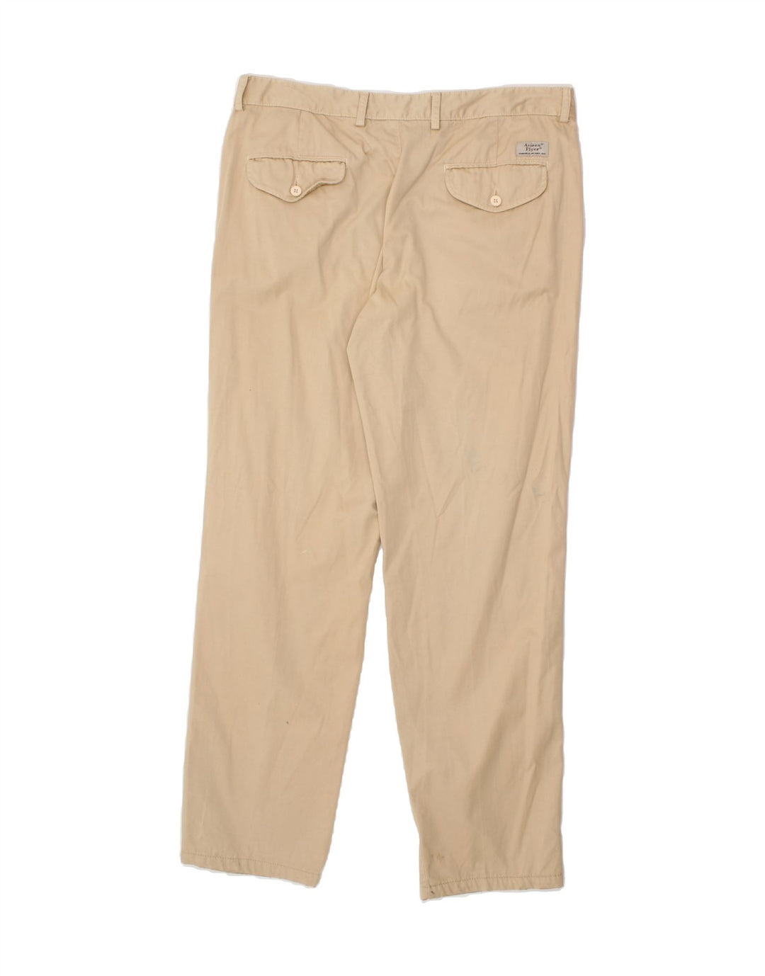 AVIREX Womens Pegged Chino Trousers W38 L32 Beige Cotton Vintage Avirex and Second-Hand Avirex from Messina Hembry 