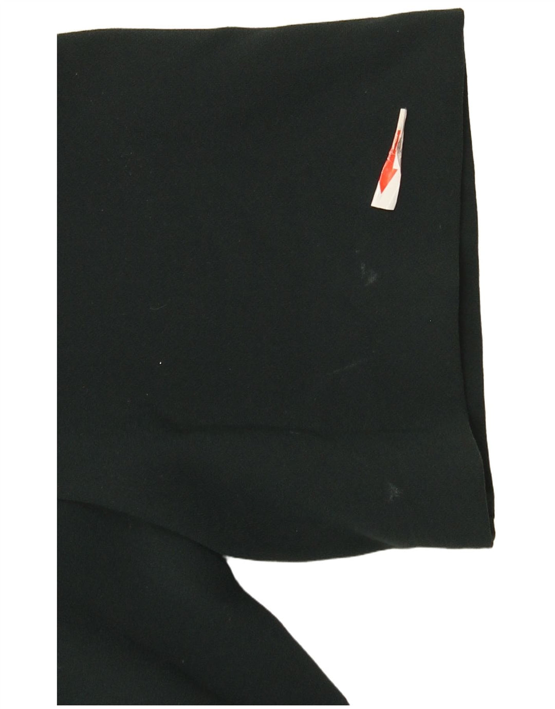 Blusa assimétrica feminina Zara Top UK 16 grande poliéster verde