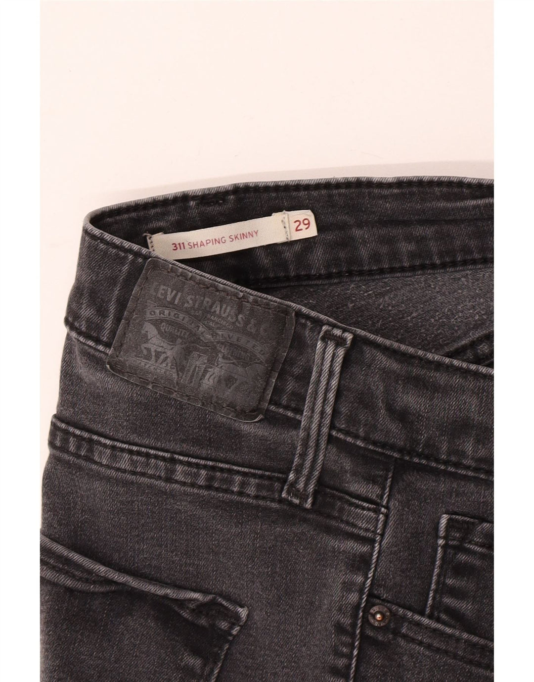 Calça jeans feminina Levi's 311 Shaping Skinny W29 L29 cinza