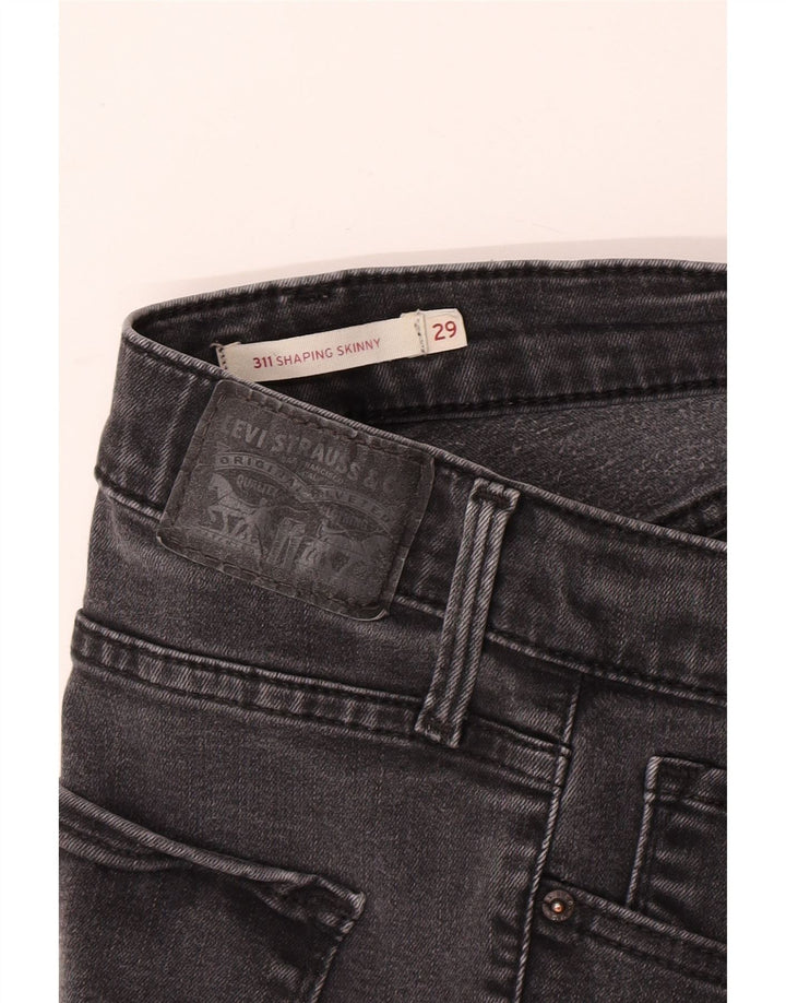 Calça jeans feminina Levi's 311 Shaping Skinny W29 L29 cinza