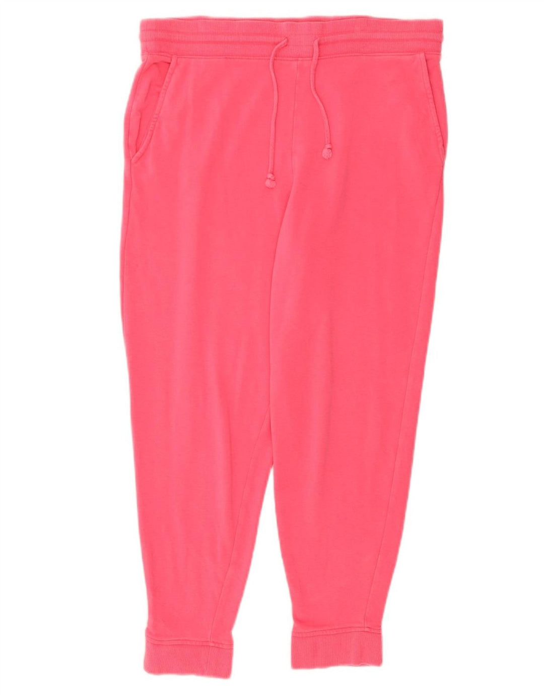 Calça esportiva feminina MARKS & SPENCER Joggers Reino Unido 16 grande algodão rosa